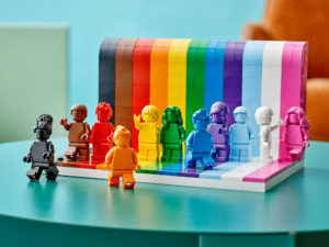 Pride Month Colourful Legos